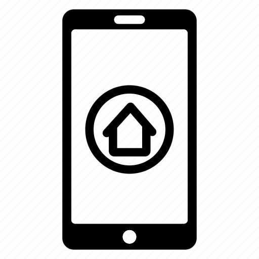 Cell, home, house, phone icon - Download on Iconfinder