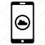 cloud, cell, phone, devicemobile 