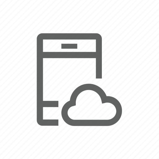 Cloud, internet, iphone, mobile, network, phone icon - Download on Iconfinder