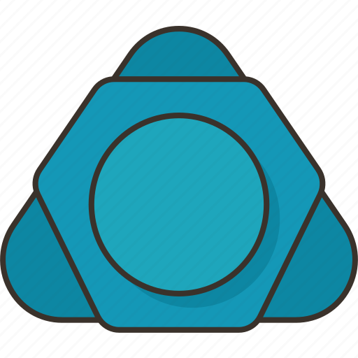 Triangle, plastic, pry, opening, screen icon - Download on Iconfinder