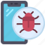 bug, cellular, device, error, fault 