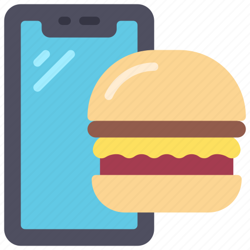 Fast, food, cellular, device, delivery icon - Download on Iconfinder