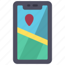 maps, cellular, device, location, map