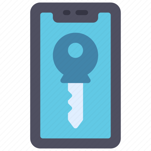 Mobile, key, cellular, device, unlock icon - Download on Iconfinder