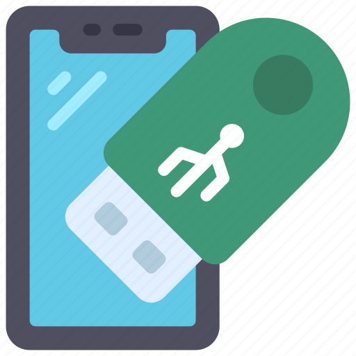 Usb, stick, cellular, device, storage icon - Download on Iconfinder