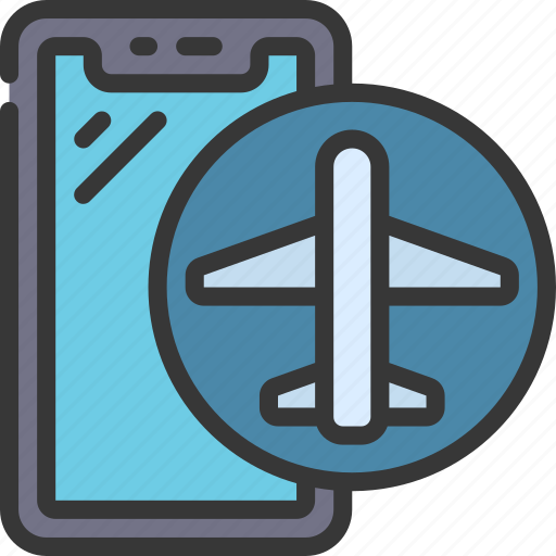 Airplane, mode, cellular, device, plane icon - Download on Iconfinder