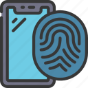 biometrics, cellular, device, thumb, print