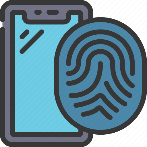 Biometrics, cellular, device, thumb, print icon - Download on Iconfinder
