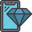 diamond, cellular, device, value, crystal 
