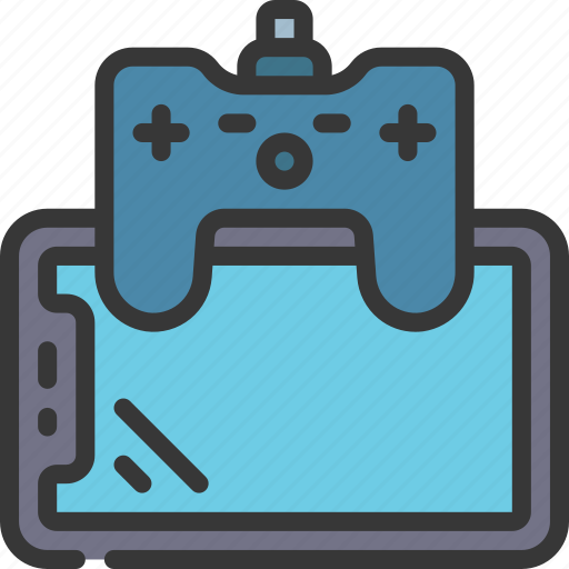 Game, controller, cellular, device, gaming icon - Download on Iconfinder