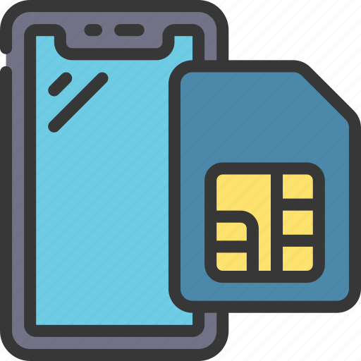 Sim, card, cellular, device, data icon - Download on Iconfinder