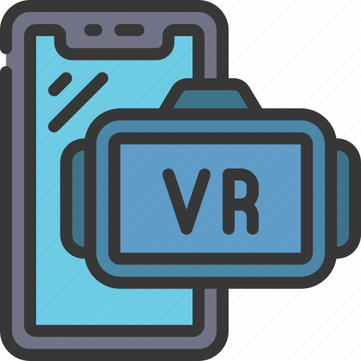 Vr, headset, device, virtual, reality icon - Download on Iconfinder