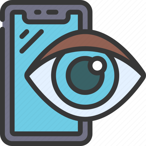 Views, cellular, device, view, eye icon - Download on Iconfinder