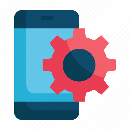 Mobile, setting, config, gear, smartphone, technology icon - Download on Iconfinder