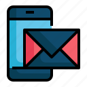 envelope, mail, message, mobile, smartphone, email