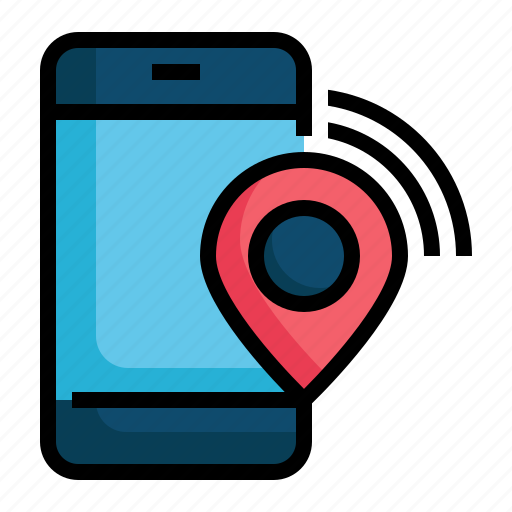 Gps, location, mobile, smartphone, direction, pin icon - Download on Iconfinder