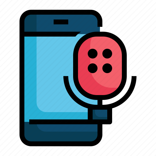Microphone, record, mobile, smartphone, message icon - Download on Iconfinder