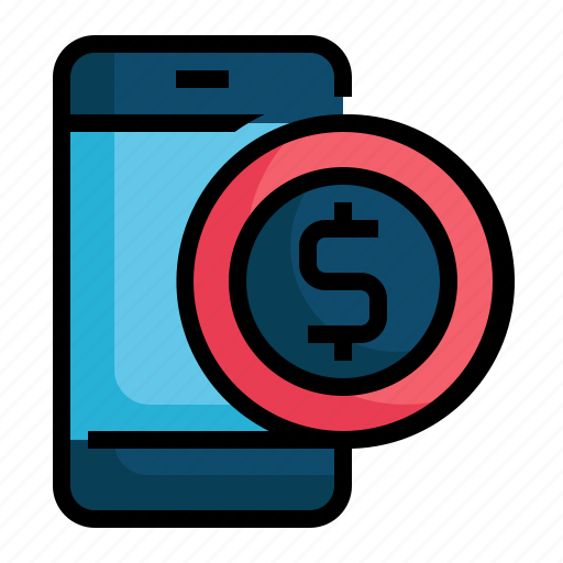 Money, coin, mobile, cash, business, smartphone, payment icon - Download on Iconfinder