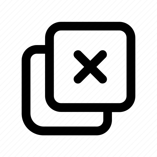 Cancel, close, cross, delete, minus, remove, trash icon - Download on Iconfinder