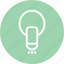 bulb, business, idea, lamp, light, light icon, startup 