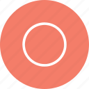 circle icon, record, record music, record sign, recording, round 