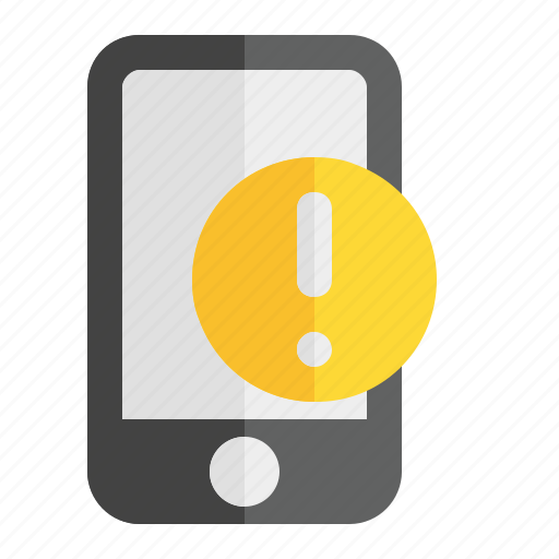 Alert, device, mobile, phone, smartphone, ui, warning icon - Download on Iconfinder