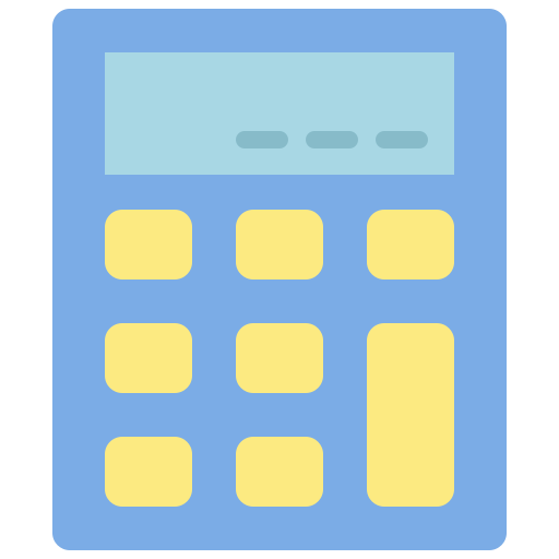 Application, calculator, finance, mobile, smartphone, ui, user interface icon - Free download
