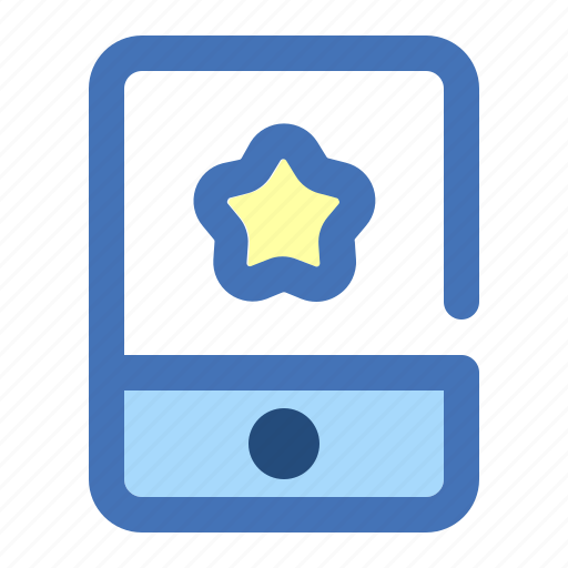 Favourite, like, mobile, phone, smartphone, star icon - Download on Iconfinder