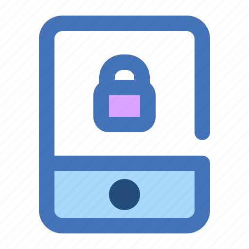 Lock, mobile, padlock, phone, security, smartphone icon - Download on Iconfinder