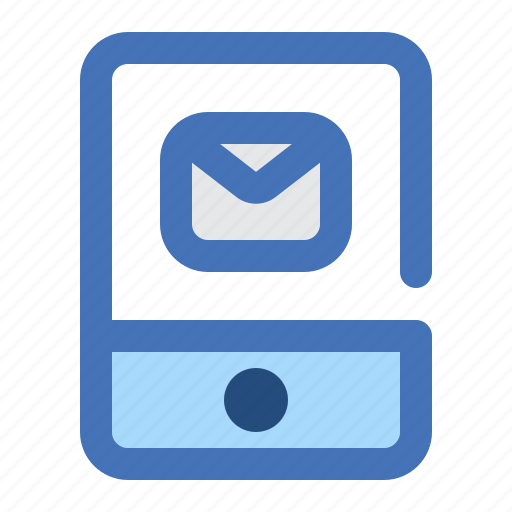 Email, mail, message, mobile, phone, smartphone icon - Download on Iconfinder