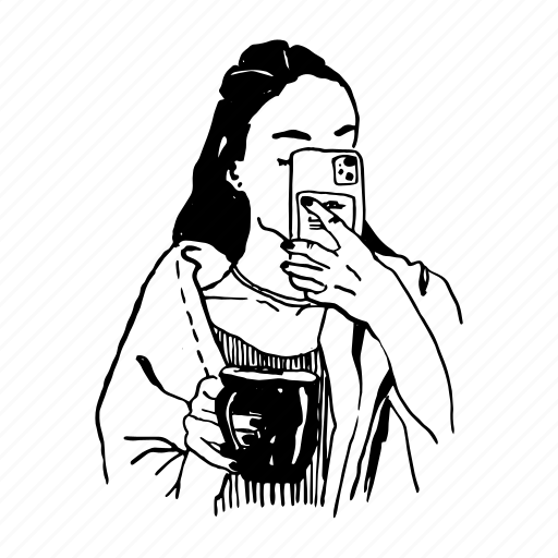 Female, woman, girl, silhouette, person, avatar, profile icon - Download on Iconfinder
