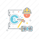 bitcoin, craft, coin, crypto, cryptocurrency, currency, miner 