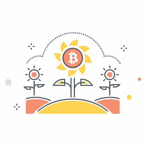 Bitcoin, farm, blockchain, cryptocurrency, currency, mining, money icon - Download on Iconfinder