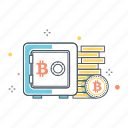 bitcoin, storage, box, database, drive, safe, vault