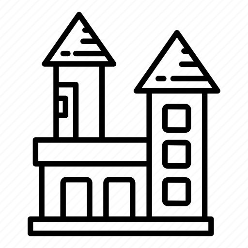 Building, castle, estate, modern, palace, real estate icon - Download on Iconfinder