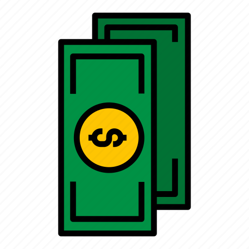 Business, dollars, finance, income, money, paper, payment icon - Download on Iconfinder