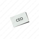 business card, ceo, name card