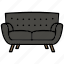 armchair, couch, furniture, interior, sofa 