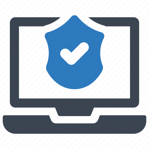 Antivirus, laptop, protection, security, shield, privacy, safety icon - Download on Iconfinder