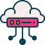 cloud, computing, connection, server, hosting 