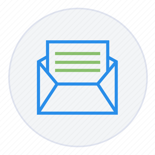 Email, message, open email, opened email, read, communication, envelope icon - Download on Iconfinder