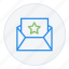 bookmark, email, favourite, message, save, star, communication, guardar 
