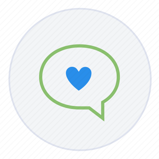 Email, favourite, heart, love, message, bubble, communication icon - Download on Iconfinder