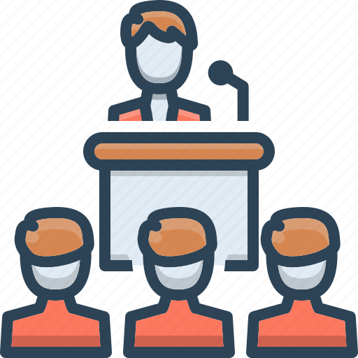 Conference, convention, gathering, meeting icon - Download on Iconfinder