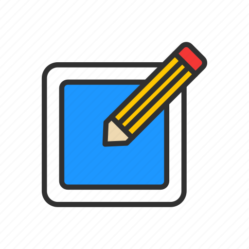 Create, edit, pencil, write icon - Download on Iconfinder