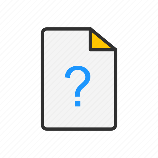 Error, help, question, question mark icon - Download on Iconfinder