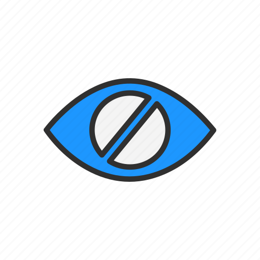 Eye, hidden, hide, private icon - Download on Iconfinder