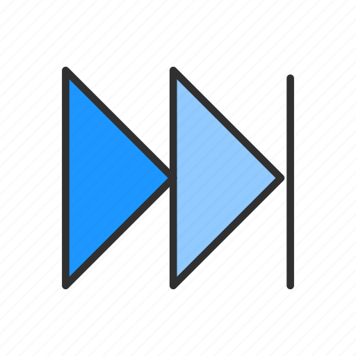 Arrow, fast forward, forward, next icon - Download on Iconfinder