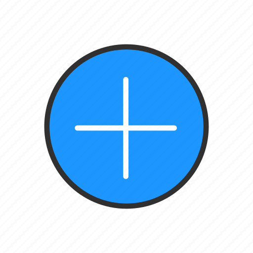 Add, circle, cross, plus icon - Download on Iconfinder