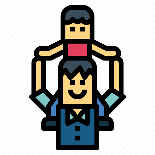 Dad, child, father, people, man icon - Download on Iconfinder
